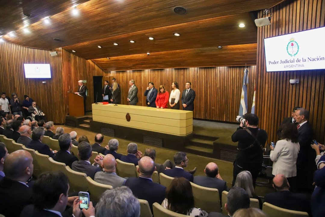 Nuevos jueces asumen en la Cámara Federal de Córdoba con la presencia de Rosatti
