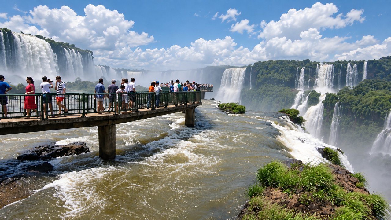 Cataratas del Iguazú: cierran 40 días la Garganta del Diablo por el riesgo de crecidas de El Niño