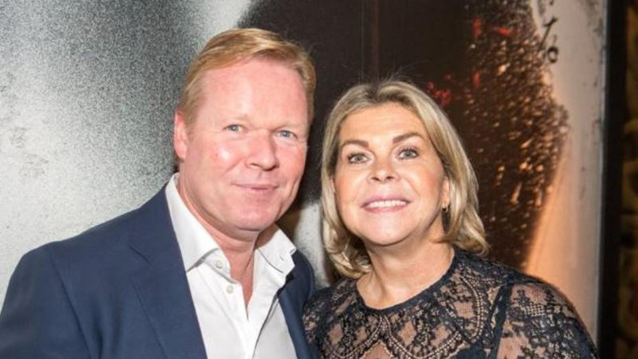 Murió la esposa de Ronald Koeman, su pareja desde los 17 años