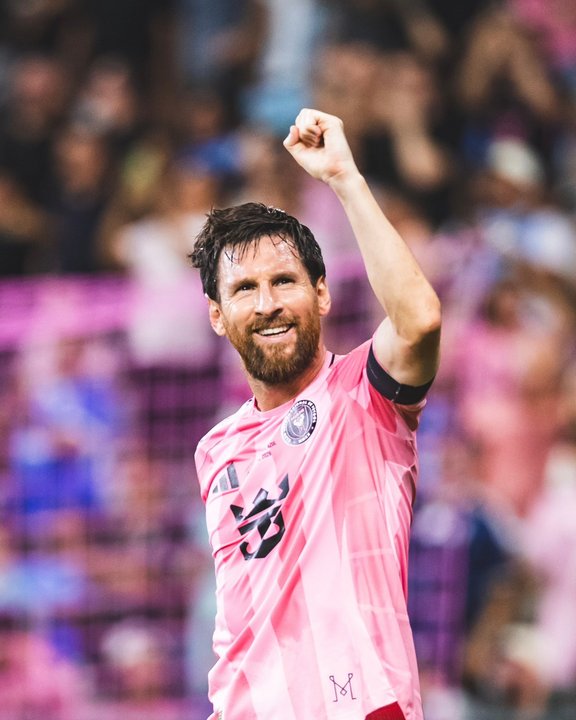 Campeones Cup: el gol de Messi para adelantar al Inter Miami frente a Cruz Azul
