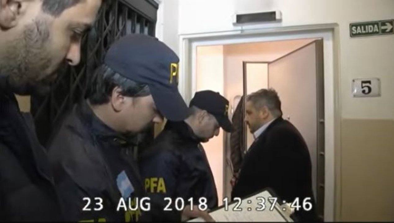 Causa Cuadernos: la Justicia mostró un video del allanamiento al departamento de Cristina Kirchner en Recoleta