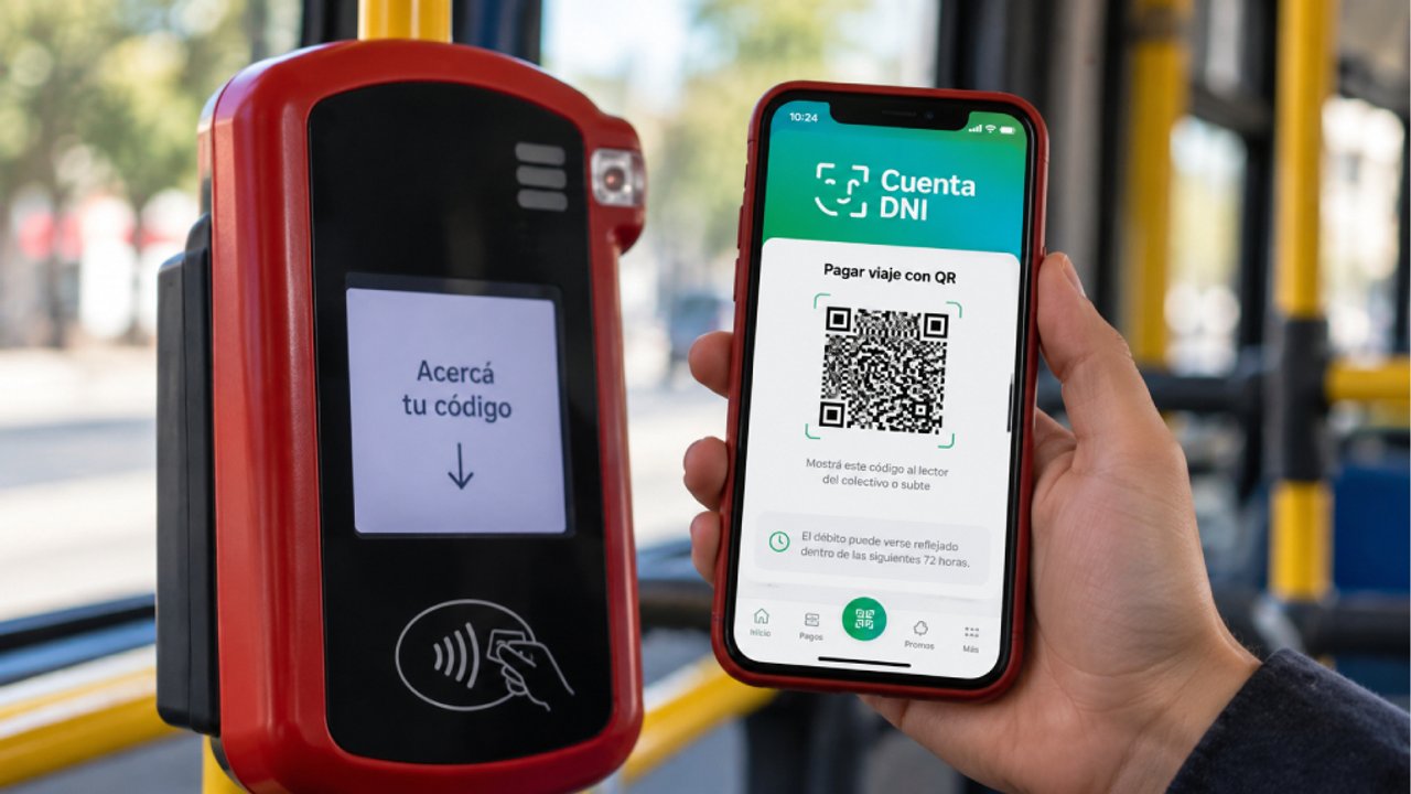 Cuenta DNI habilitó el pago del transporte público con código QR: cómo funciona y dónde está disponible