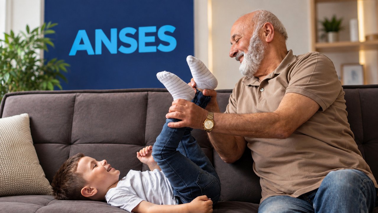 ANSES: qué jubilados pueden cobrar una asignación por sus nietos y qué trámite deben realizar