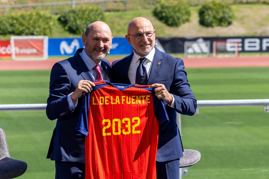 Luis de la Fuente renovó hasta 2032 con la selección española: “Firmo porque acá soy feliz”