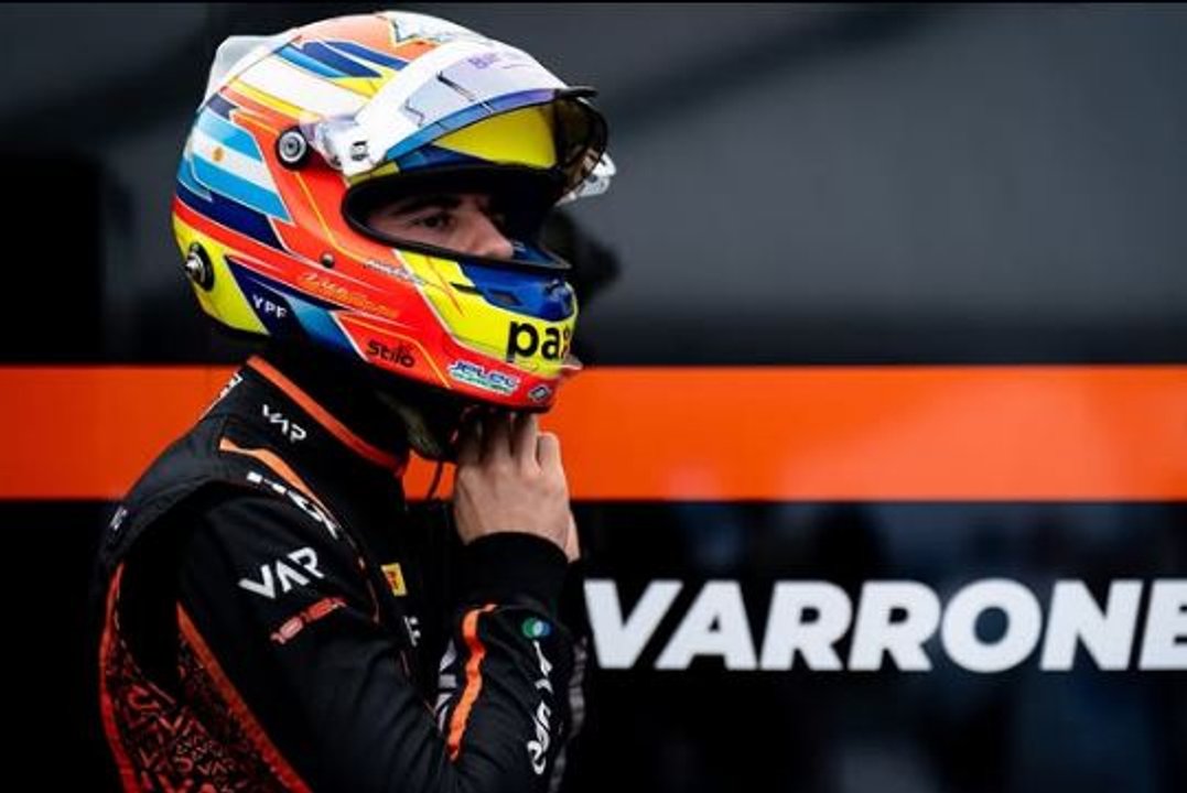 Nicolás Varrone piloto argentino que dejó la Fórmula 2