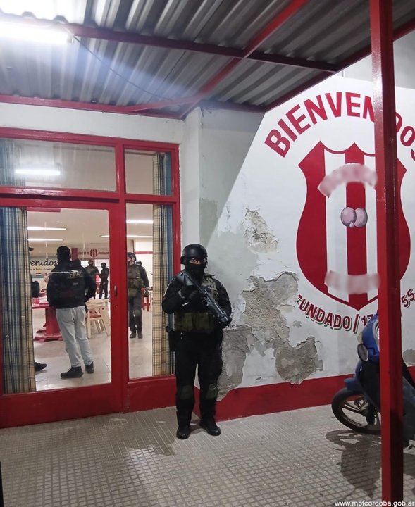 Detenido por venta de drogas en un club de bochas de Córdoba