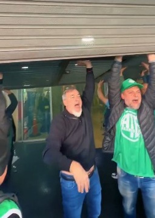 Protesta de ATE en la sede de OSFA: tensión entre trabajadores y policías