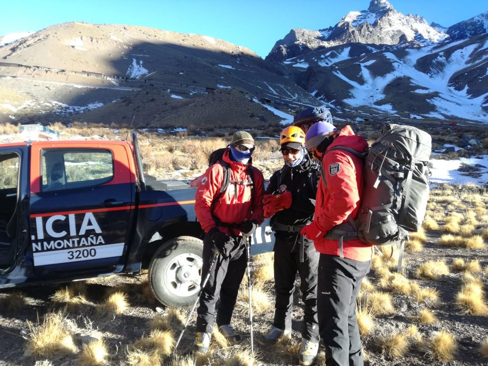Intensa búsqueda de un andinista desaparecido en Vallecitos, Mendoza