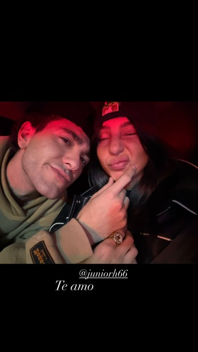 Juanita Tinelli y su nuevo novio Junior Hernández