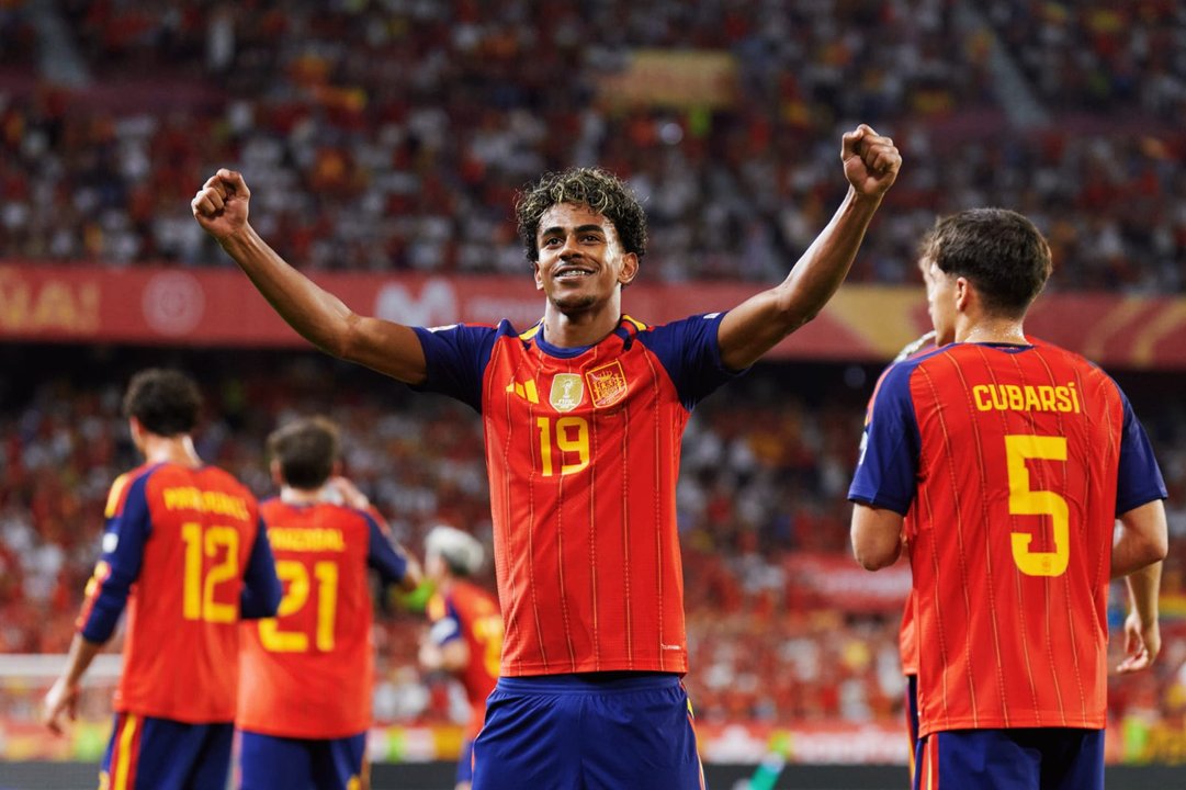 Con doblete de Lamine Yamal, España le ganó 4 a 1 a Croacia en la Nations League
