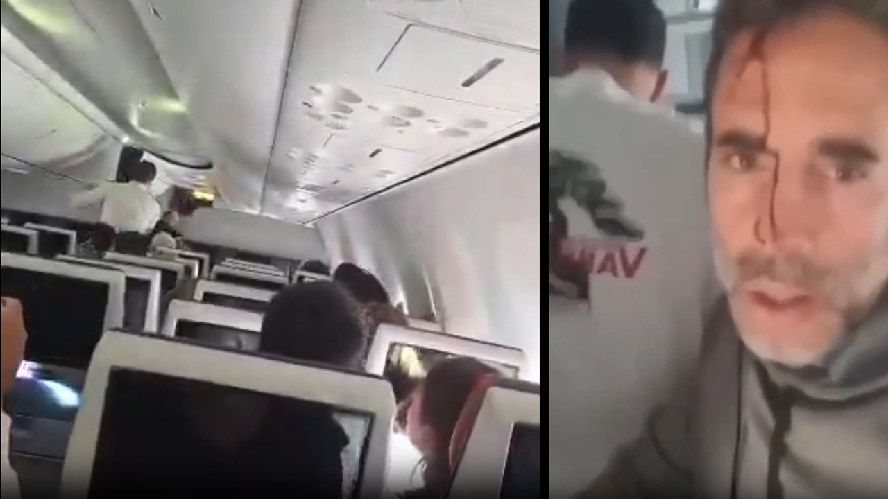 Pánico en un vuelo de Flydubai a Israel: los videos que filmaron los pasajeros
