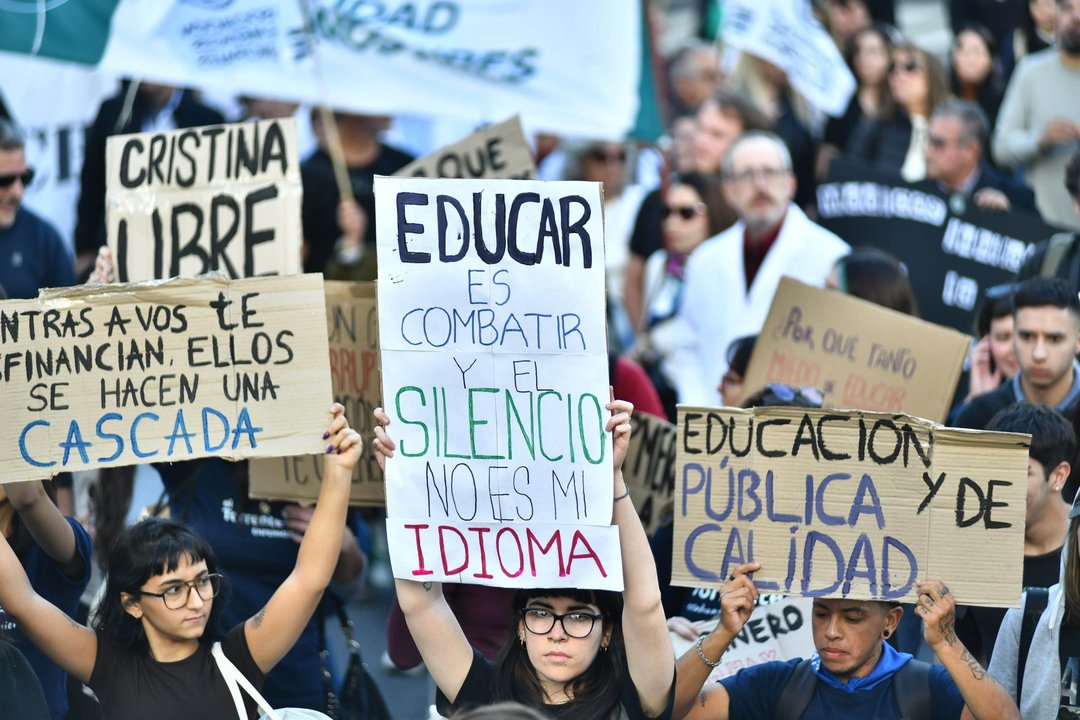 Paro universitario nacional en reclamo por la Ley de Financiamiento
