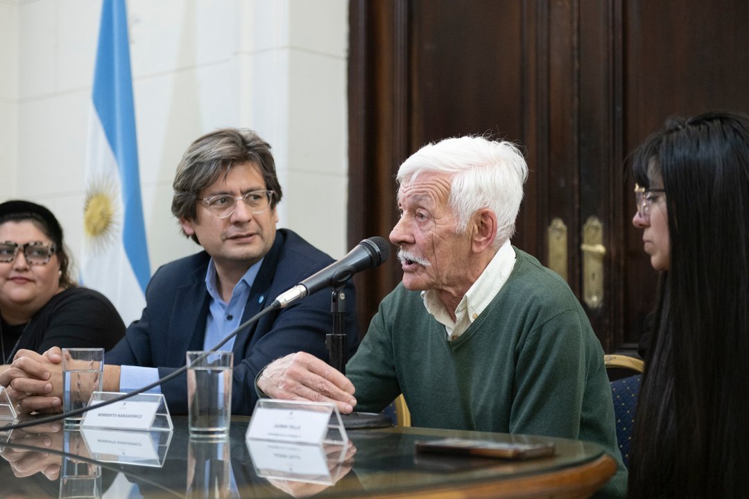 Acto en la Legislatura de la Ciudad de Buenos Aires por el Operativo Cóndor