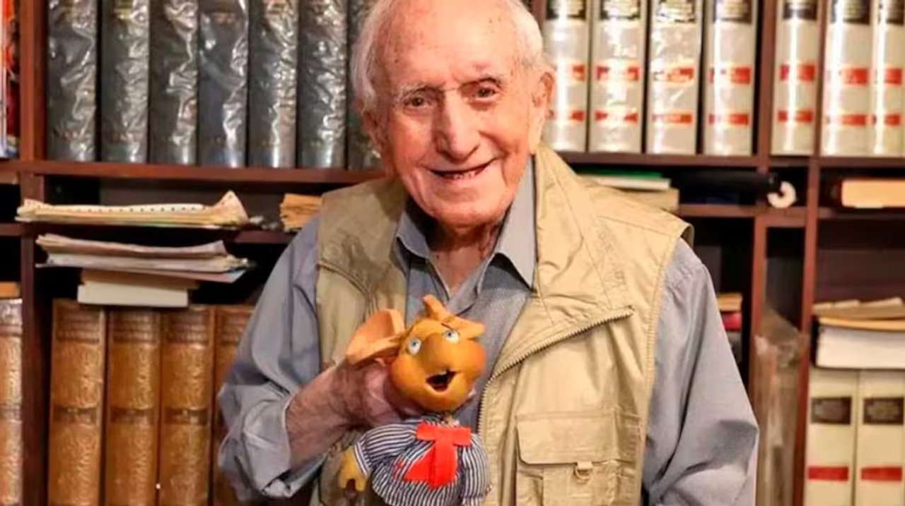 Murió Peppino Mazzullo a los 100 años: fue la histórica voz de Topo Gigio