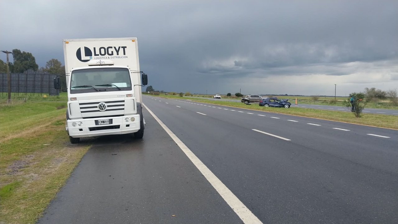 Accidente fatal en la Ruta 2 a la altura de Castelli
