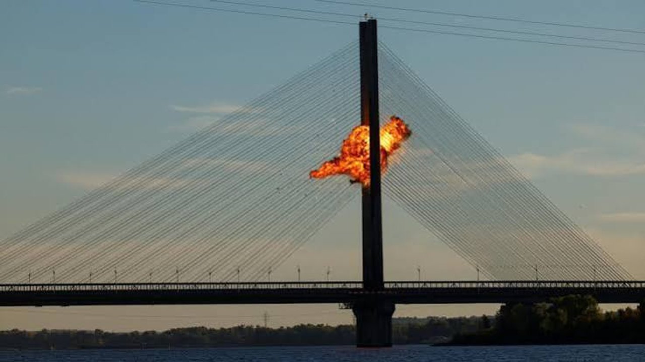Rusia volvió a atacar un puente clave de Kiev y Ucrania reportó 135 drones