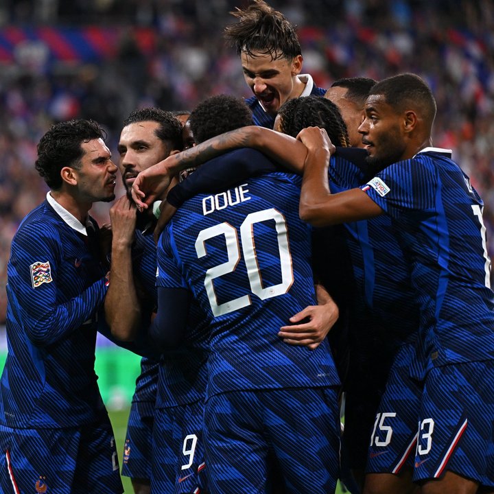 Francia goleó a Bélgica y remontó para seguir líder en la UEFA Nations League