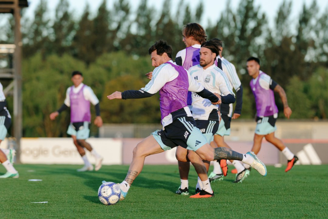 La Selección argentina se prepara para la emotiva despedida de Messi ante Benín