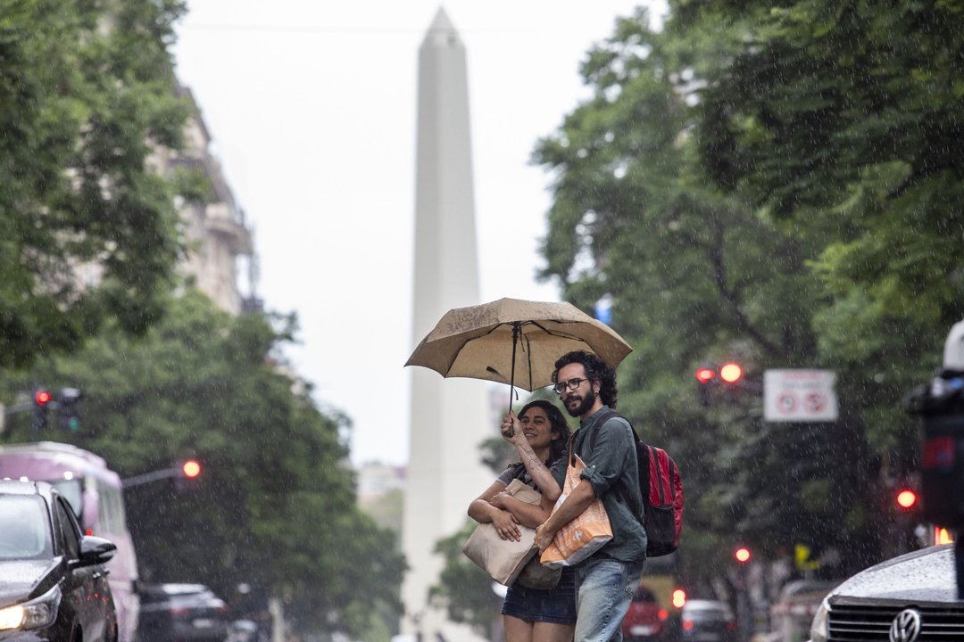 Alerta naranja por tormentas en el AMBA y cinco provincias