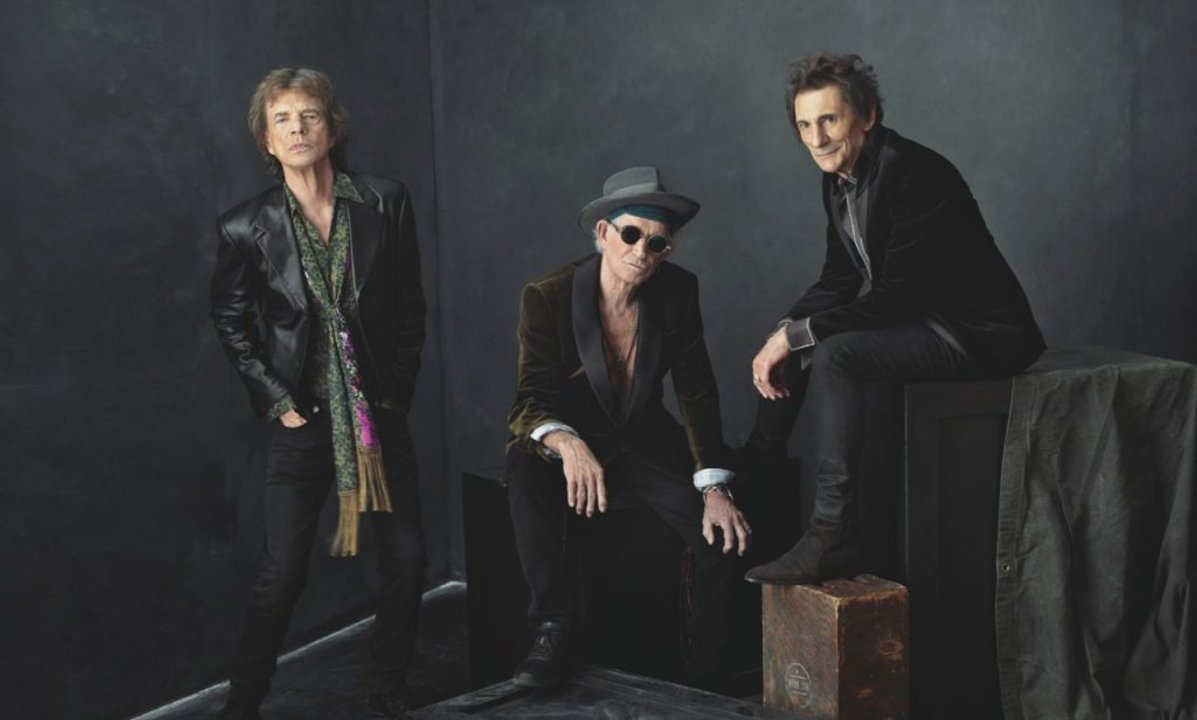 Los Rolling Stones en el estudio de grabación