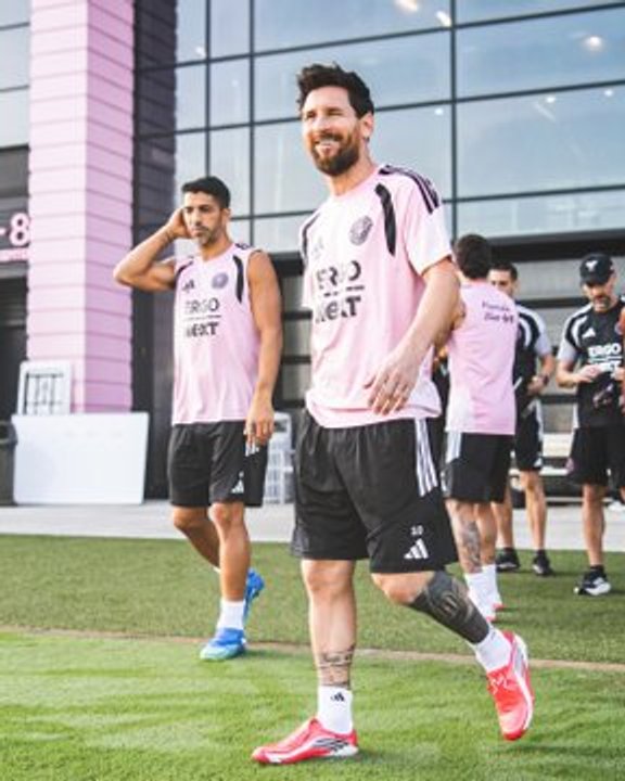 Lionel Messi volvió a los entrenamientos del Inter Miami tras despedirse de la selección