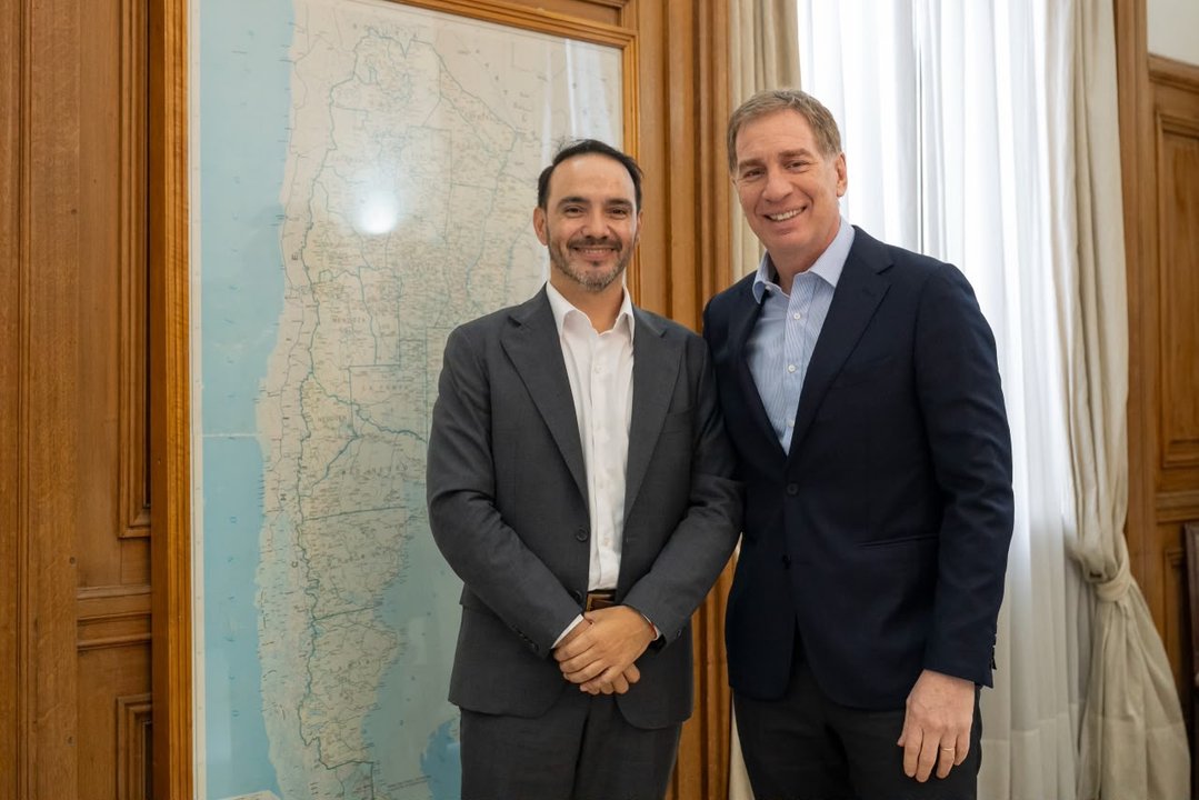Santilli continuó con las reuniones con gobernadores: los ejes