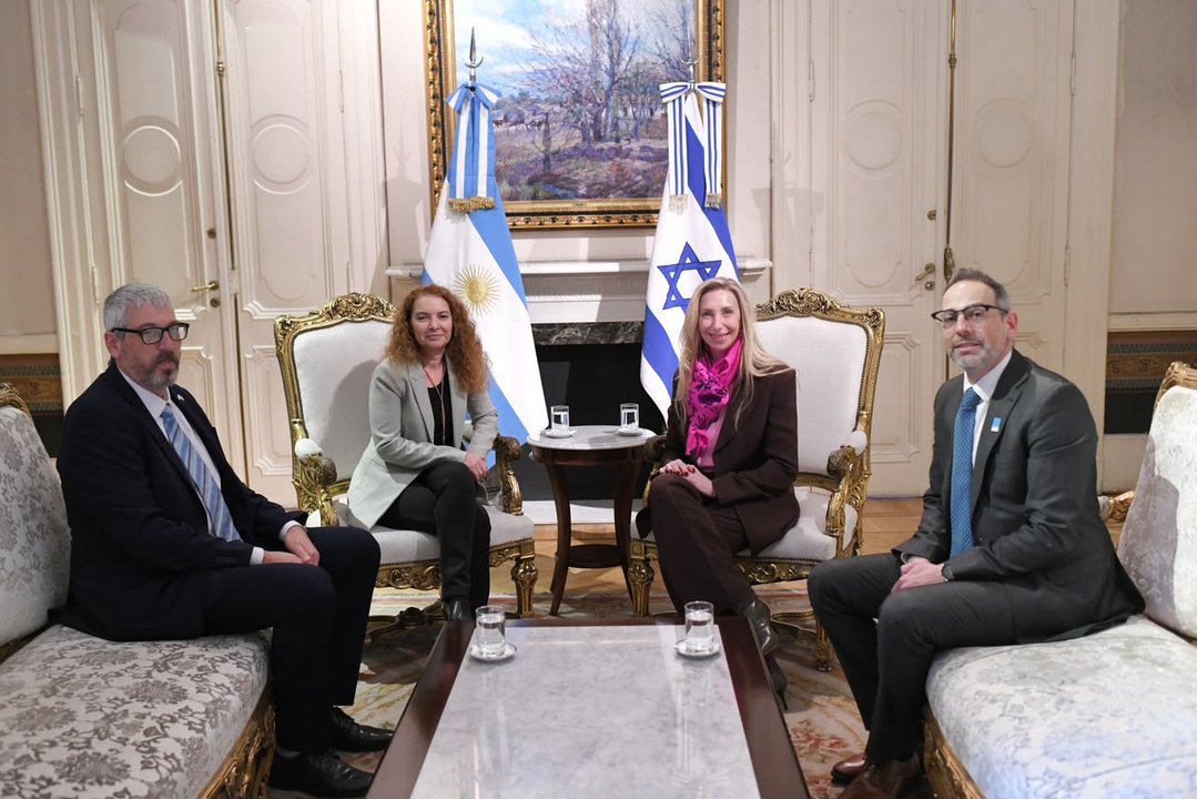 Con foco en las exportaciones, Karina Milei se reunió con la embajadora de Israel