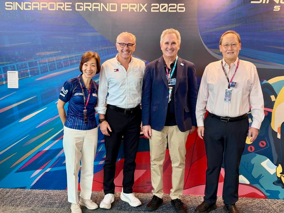 Pablo Quirno viajó al Gran Premio de Singapur y pidió que la F1 vuelva a la Argentina