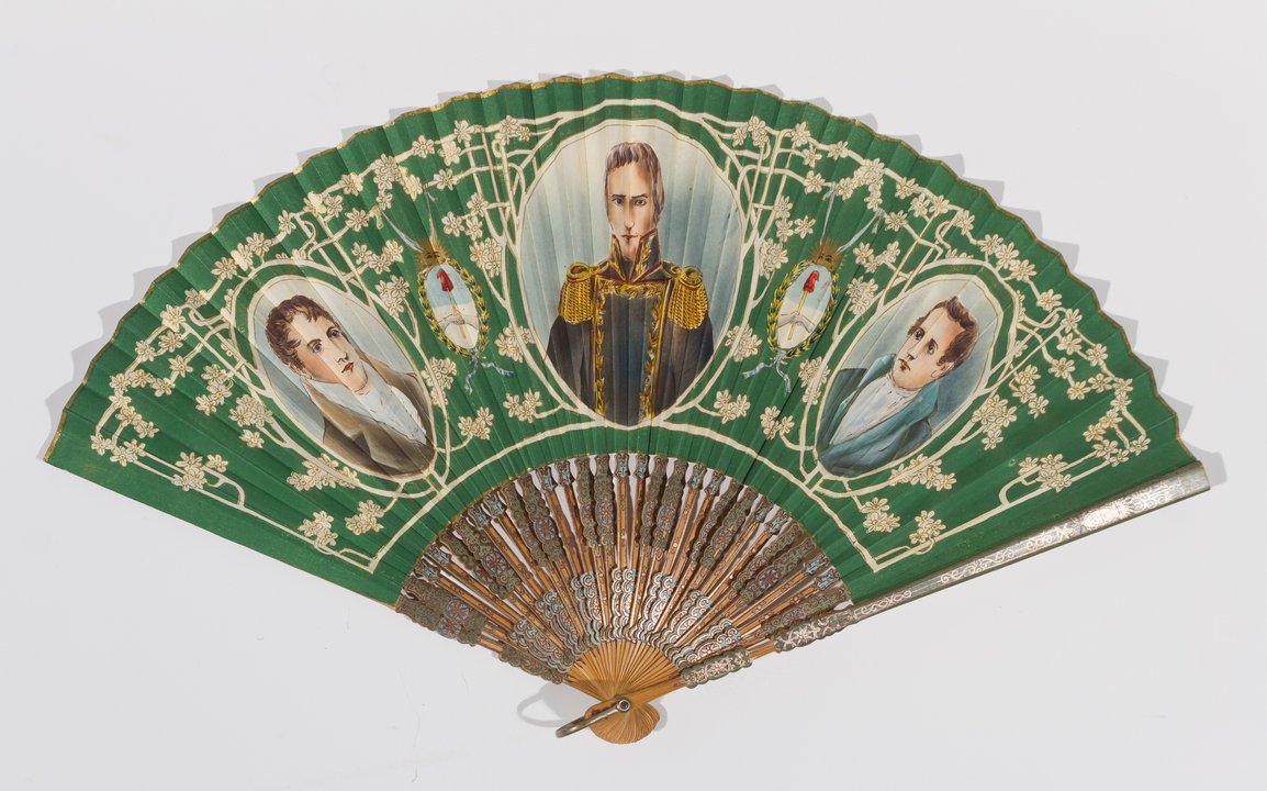 Exposición de abanicos en el Museo Histórico Nacional de Buenos Aires