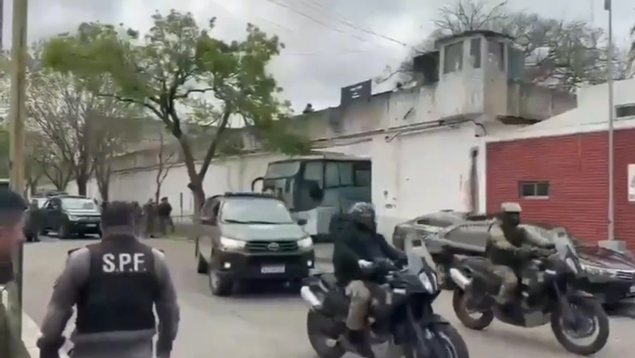 Empezó el traslado de presos del penal de Devoto a la nueva cárcel de Marcos Paz