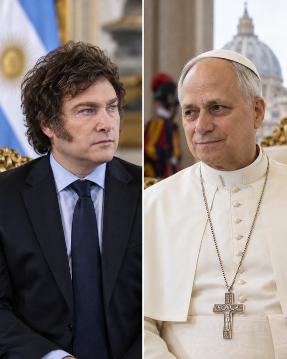 Milei dijo que el Gobierno está dispuesto a reprogramar la visita del Papa si su salud lo requiere