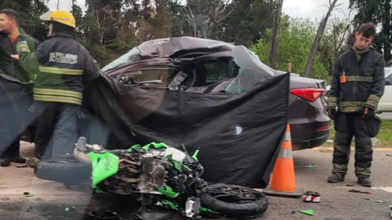 Un policía de la Federal retirado murió tras un accidente de tránsito en Ruta 2