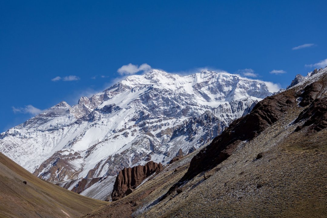 Parque Provincial Aconcagua, montaña y temporada de andinismo