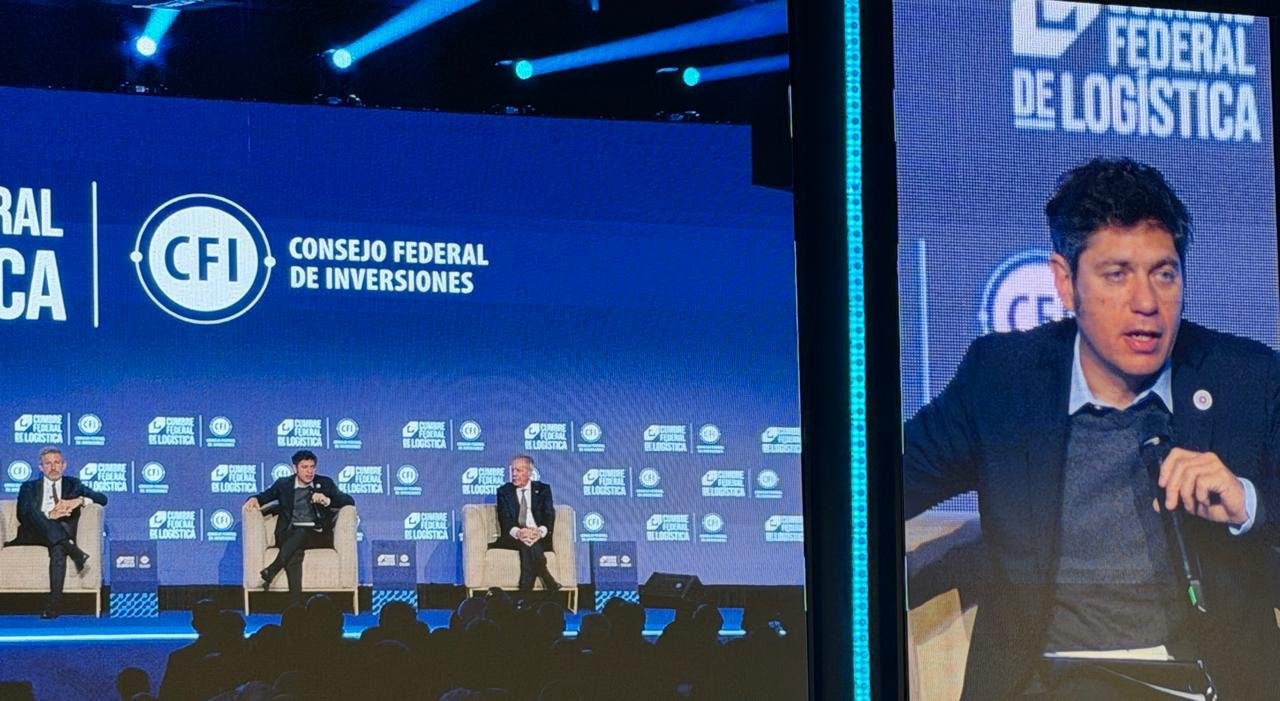 Kicillof pidió avanzar con el Canal Magdalena para integrar la logística marítima y fluvial