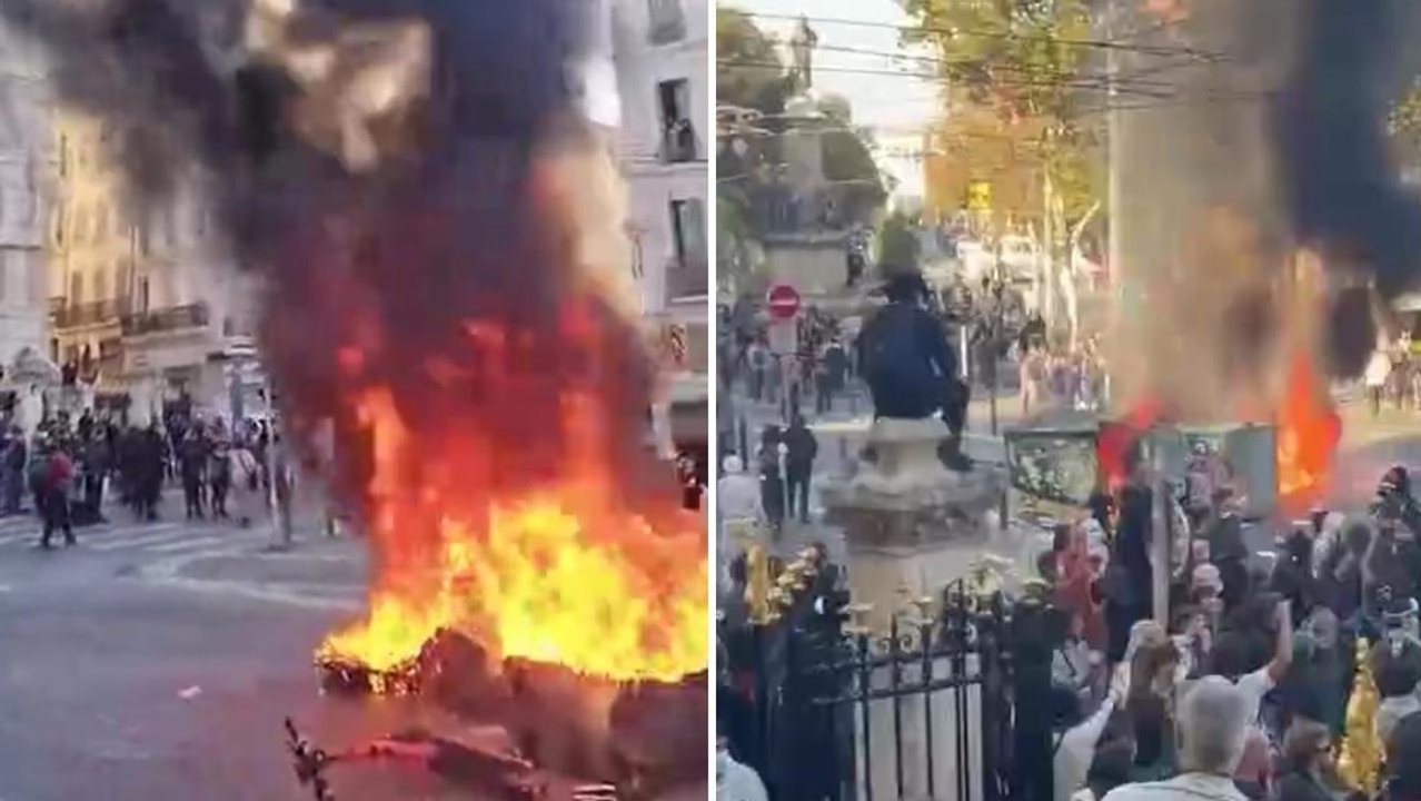 No es el mayo francés: 17 de octubre de violenta protesta social