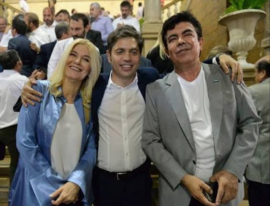 Kicillof y Espinoza encabezaron un acto por el Día de la Lealtad en La Matanza