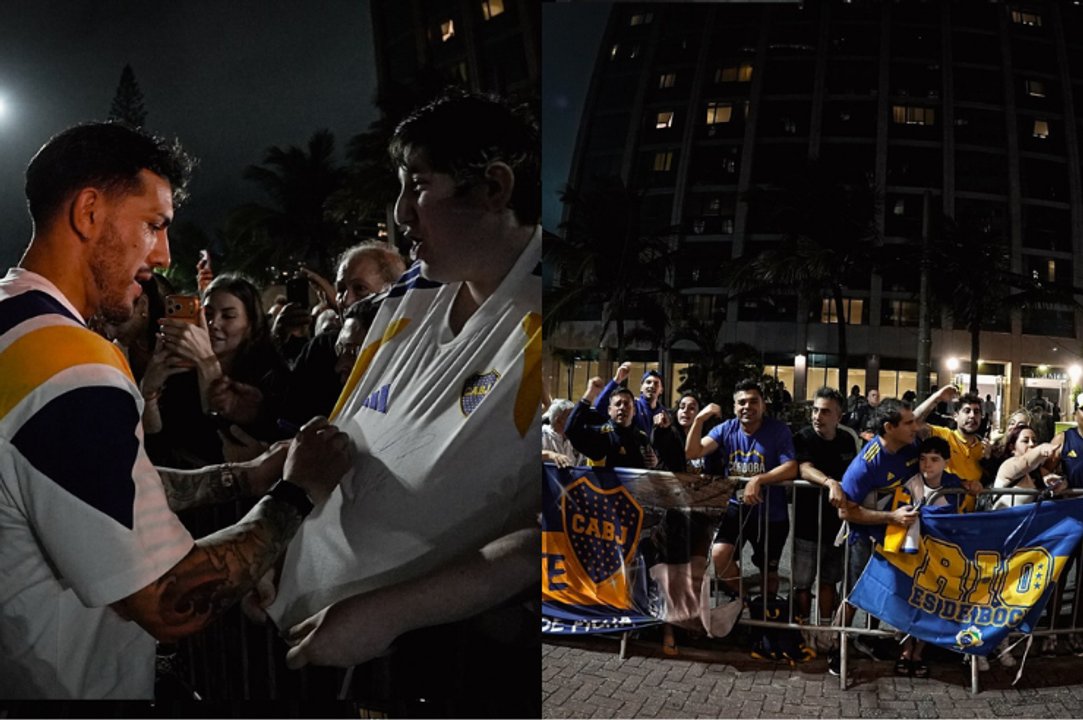 Boca llegó a Brasil y Paredes despierta expectativas para el duelo con Vasco