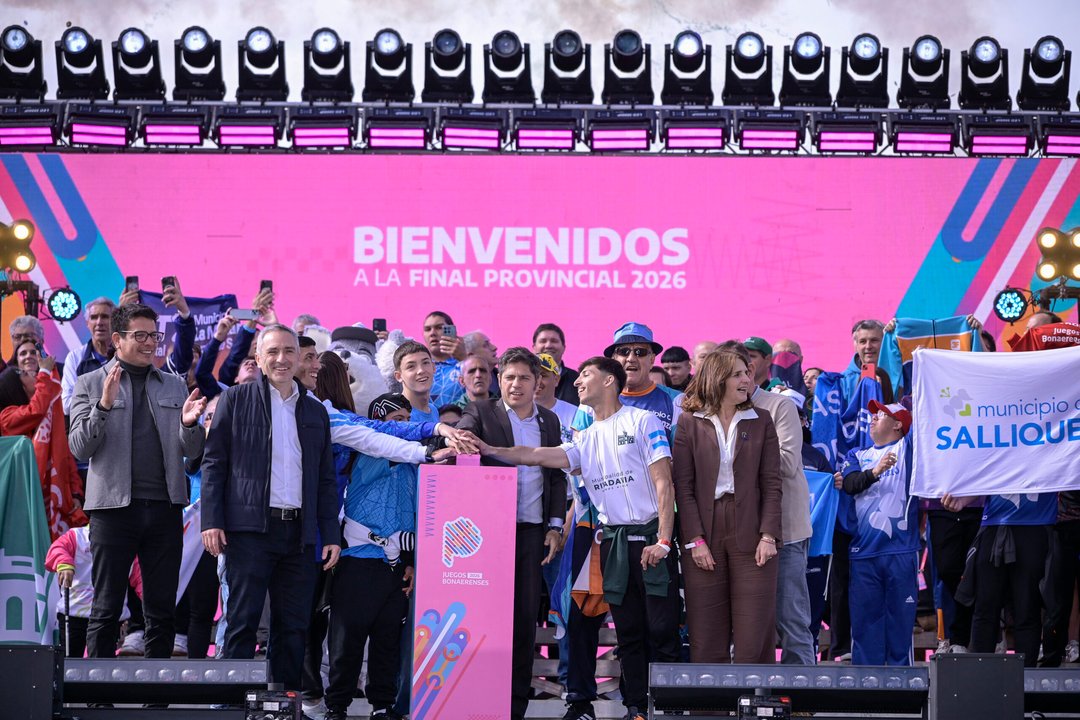 Ceremonia de apertura de los Juegos Bonaerenses 2026 en Mar del Plata