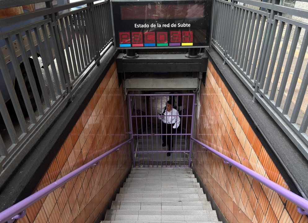 Paro total en todas las líneas de Subte y Premetro en Buenos Aires