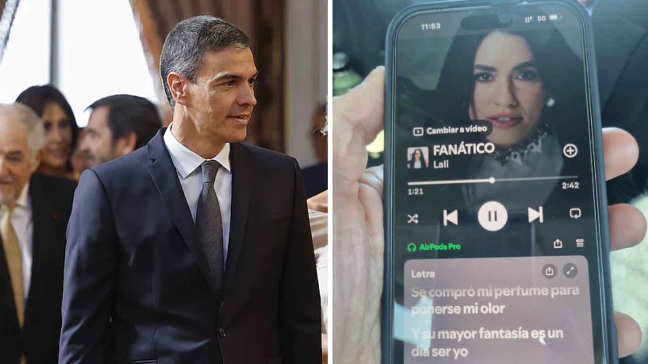 “Fanático”: Pedro Sánchez le respondió a Milei con un tema de Lali