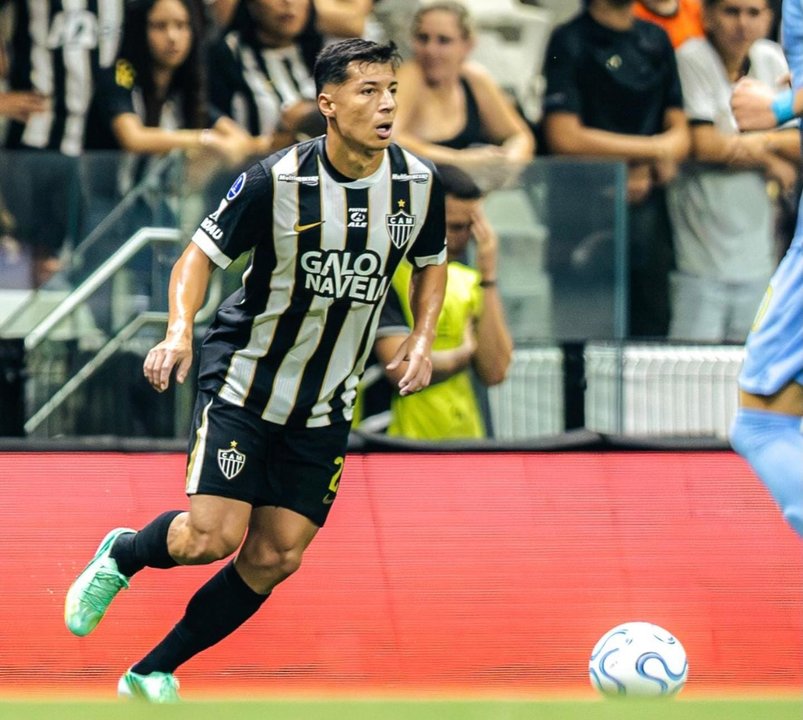 La figura de Atlético Mineiro que se perderá la final de la Sudamericana contra Boca por expulsión