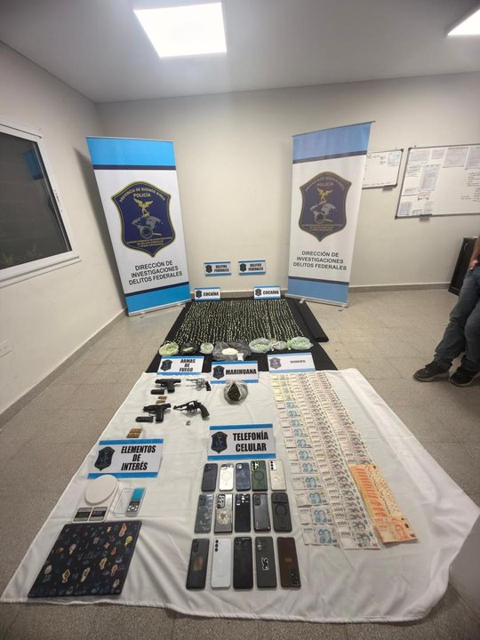 Allanamientos contra una banda narco en Florencio Varela