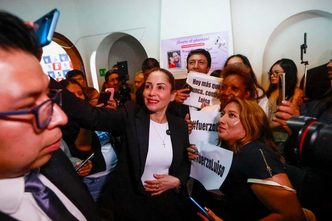 Ecuador: detuvieron a la excandidata presidencial del correísmo Luisa González
