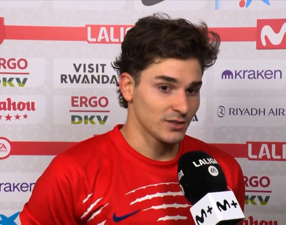 Julián Álvarez se disculpó con el hincha del Atlético: “Entiendo a la gente, yo me hubiera enojado"