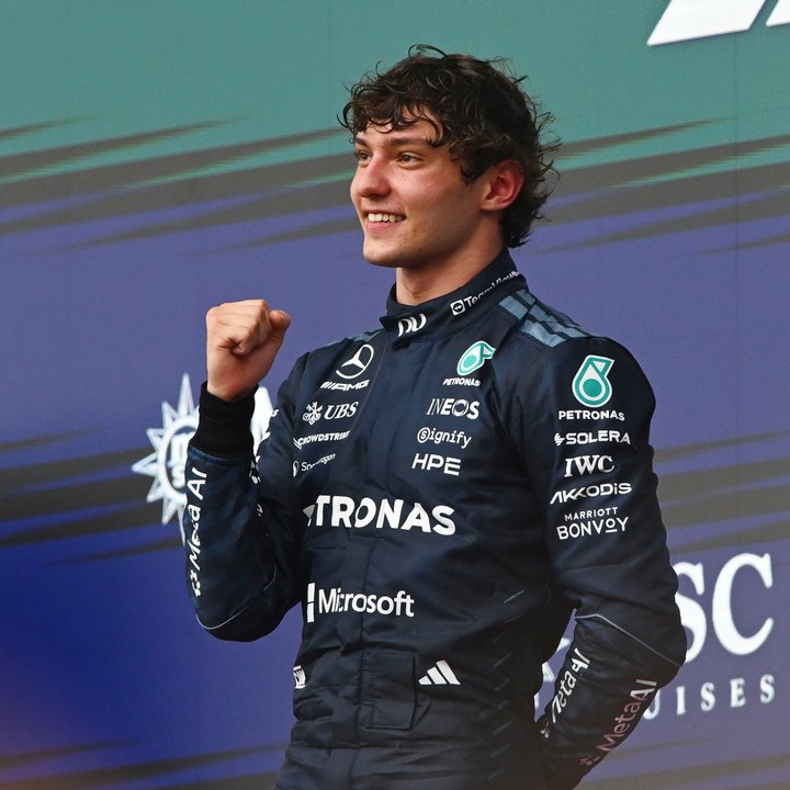 Colapinto abandonó y Antonelli se acerca al campeonato al ganar el GP de Estados Unidos