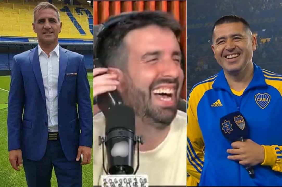 Riquelme sorprende en vivo y deja picante la charla con Azzaro