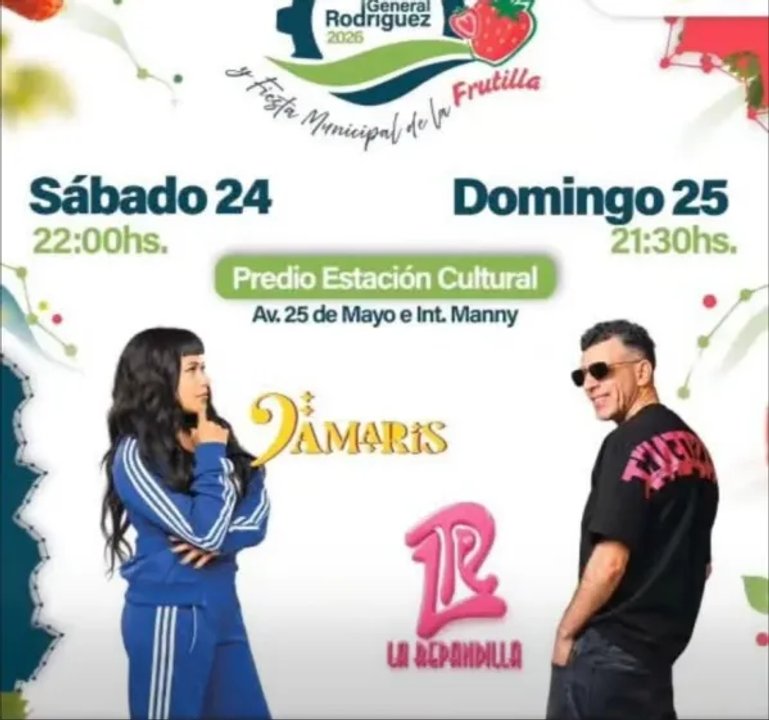 General Rodríguez: “La Re Pandilla" acusó al municipio de anunciar un show sin acuerdo