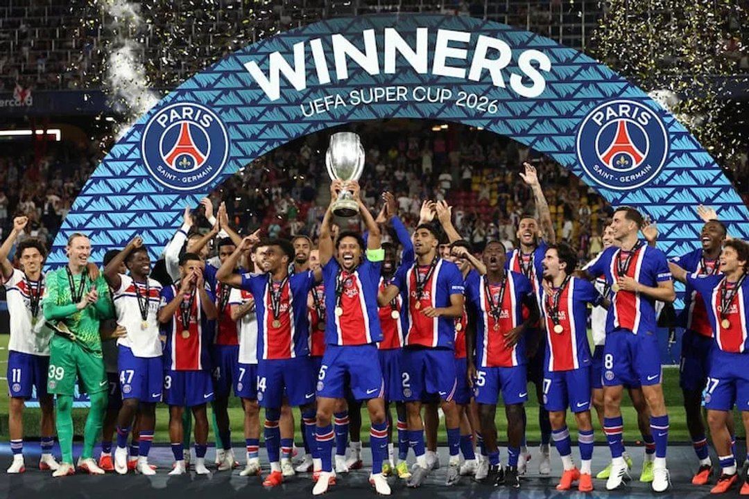 El Paris Saint-Germain ganó el premio a mejor equipo del mundo