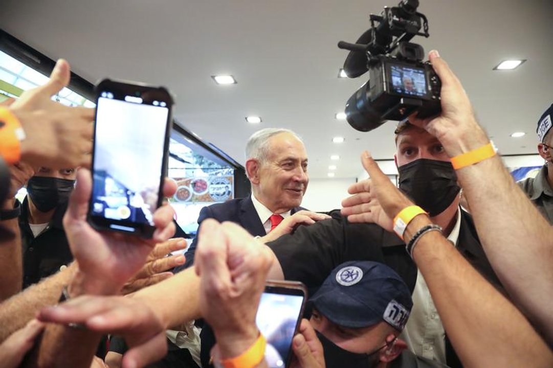 Netanyahu votó en Jerusalén y llamó a la ciudadanía: “¡Vayan a votar!”