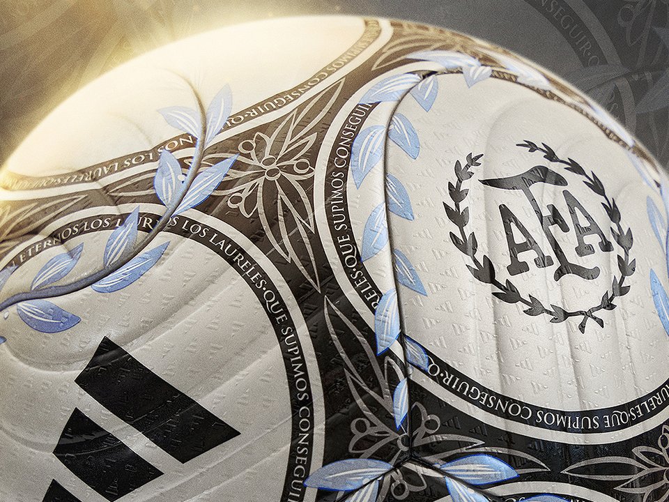 La AFA presentó la nueva pelota para el Superclásico entre Boca y River